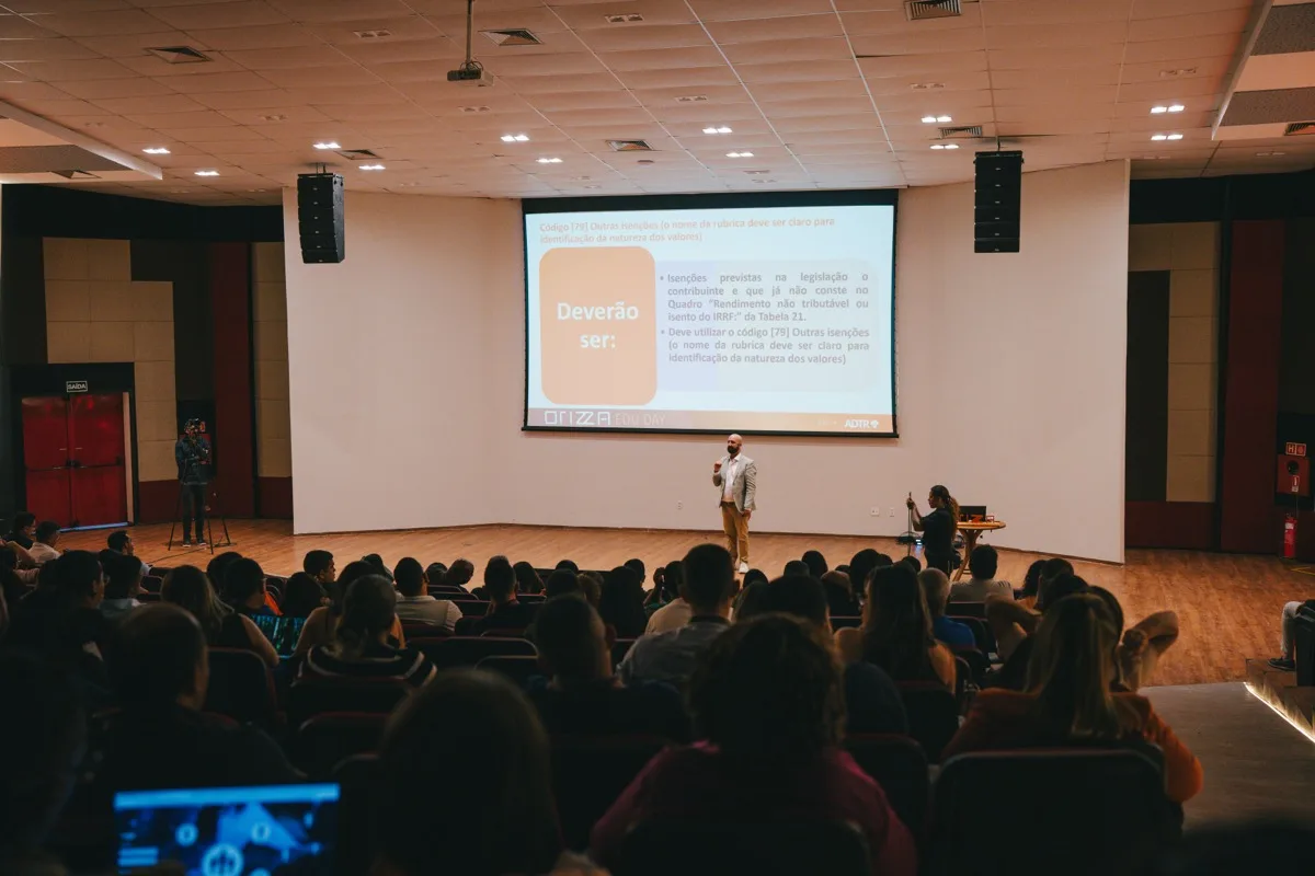 Auditório lotado no Edu Day